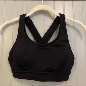 Lululemon black sports bra